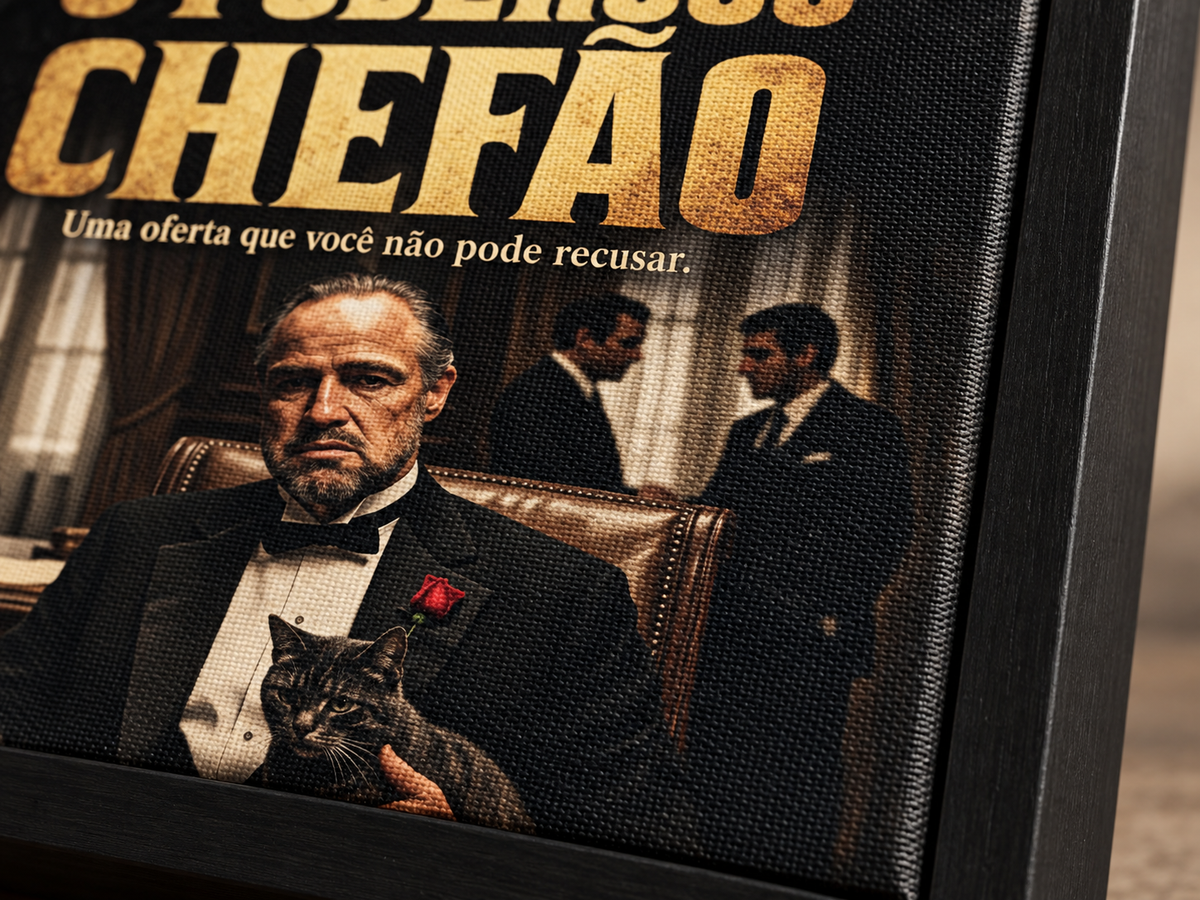 Quadro O Poderoso Chefão