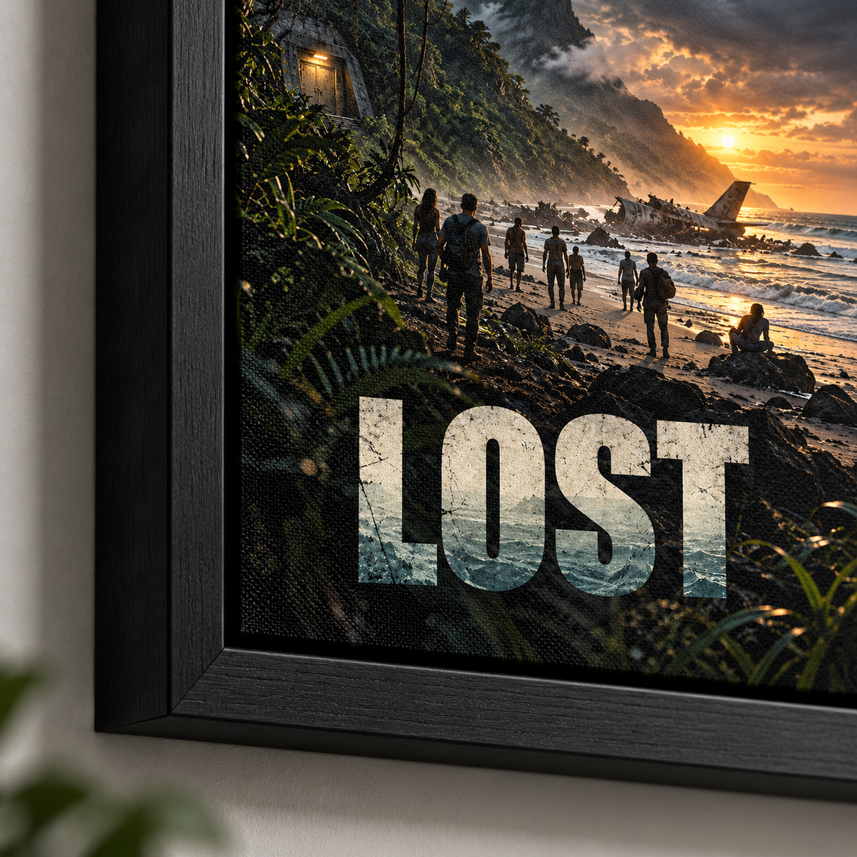 Quadro Decorativo Lost