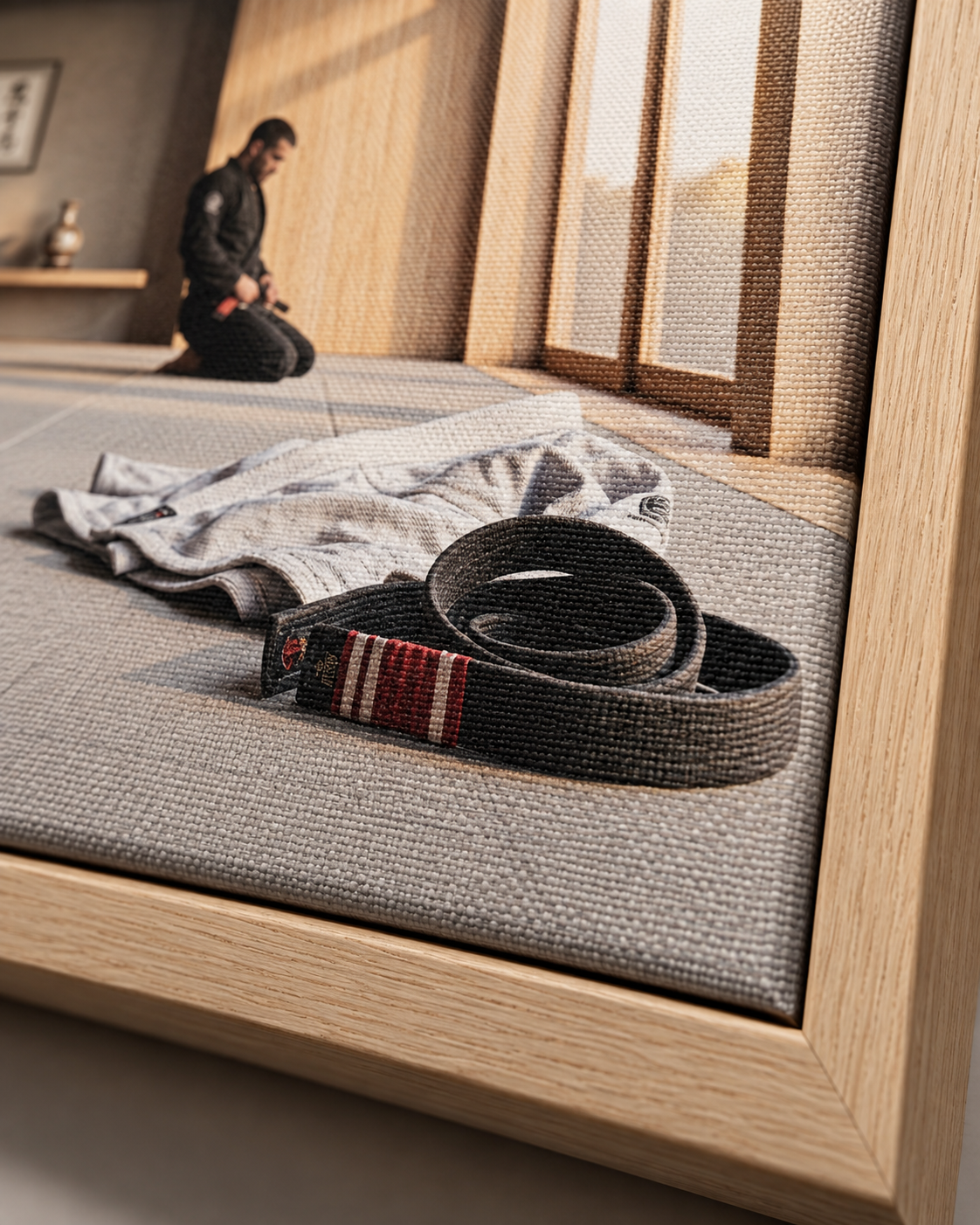 Quadro Decorativo Jiu-Jitsu