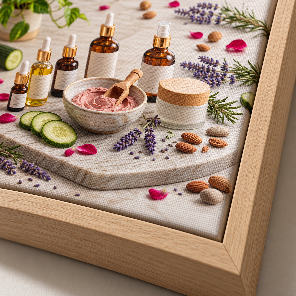 Quadro Estética e Skincare Natural