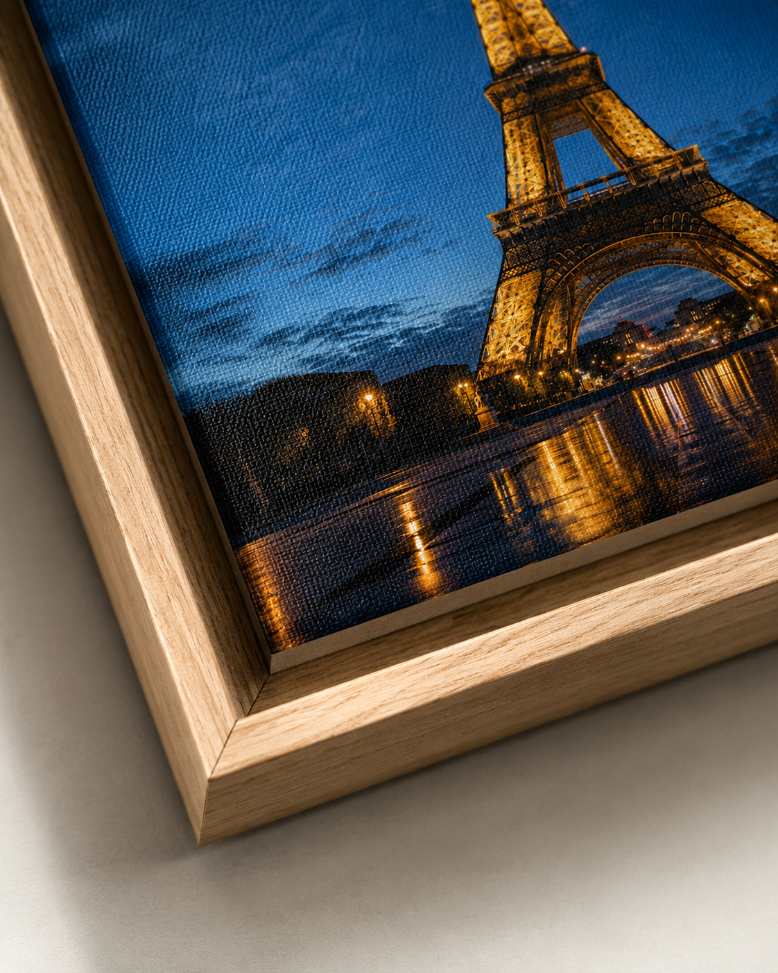 Quadro Decorativo Torre Eiffel à Noite