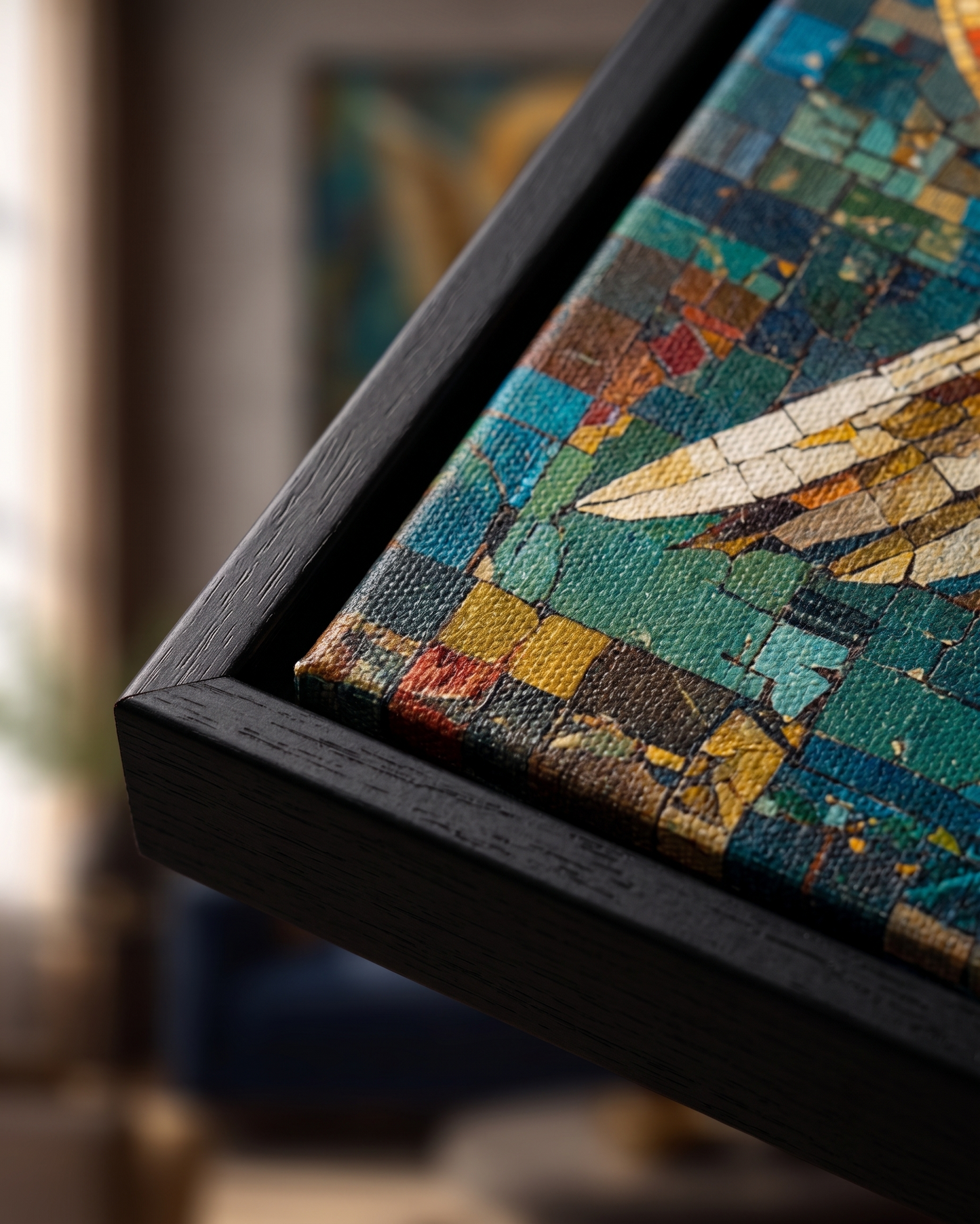 Quadro São Miguel Arcanjo em Mosaico