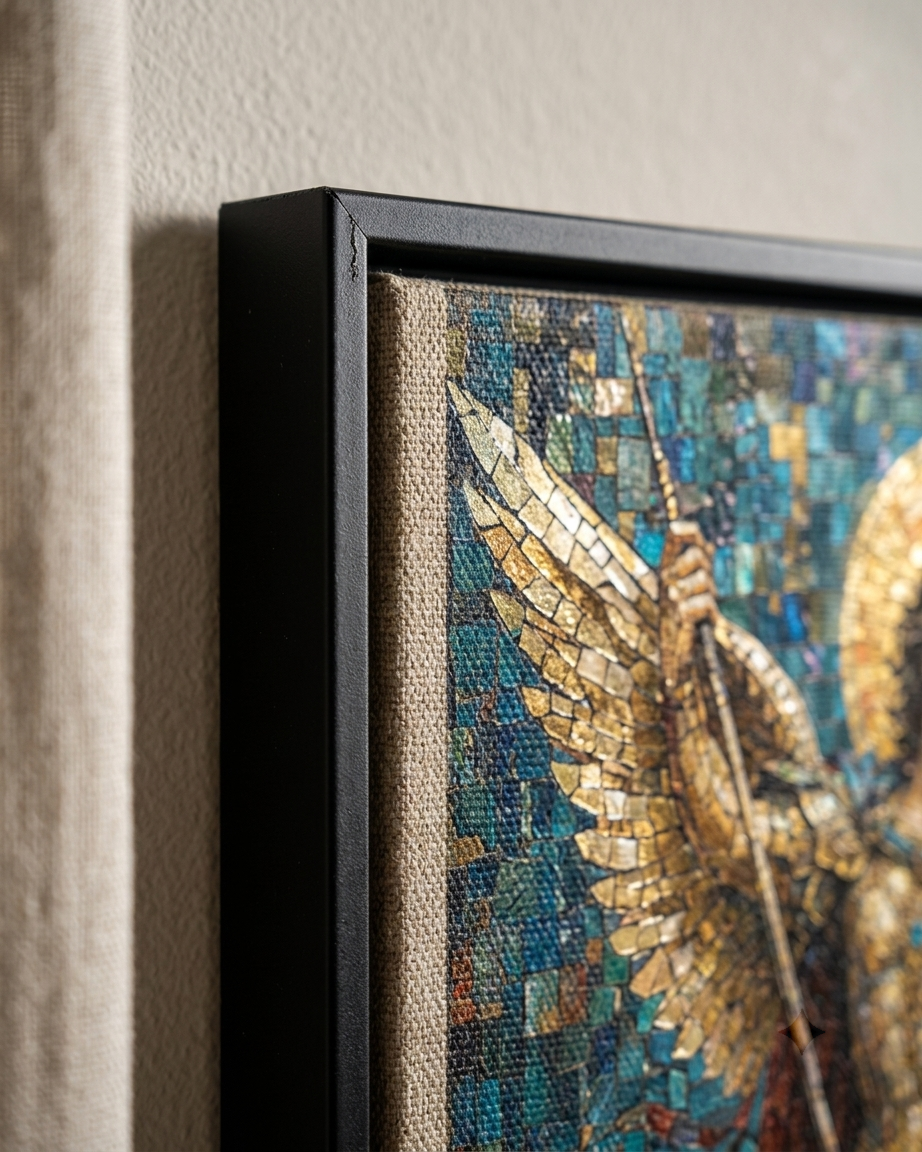 Quadro São Miguel Arcanjo e o Dragão