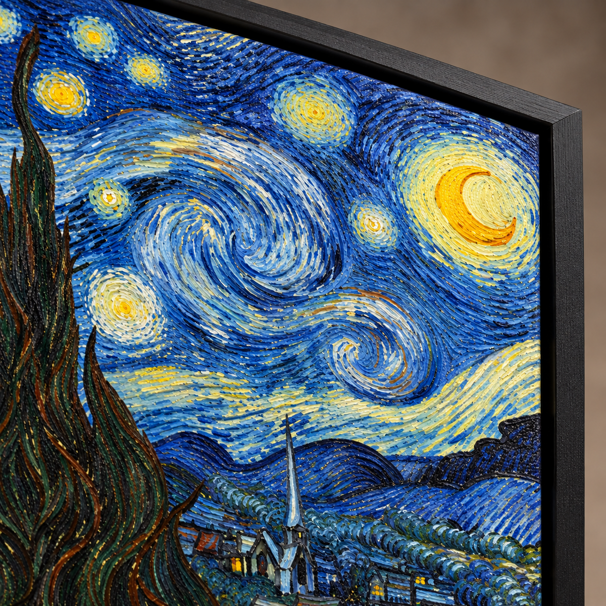 Quadro Noite Estrelada de Vincent van Gogh