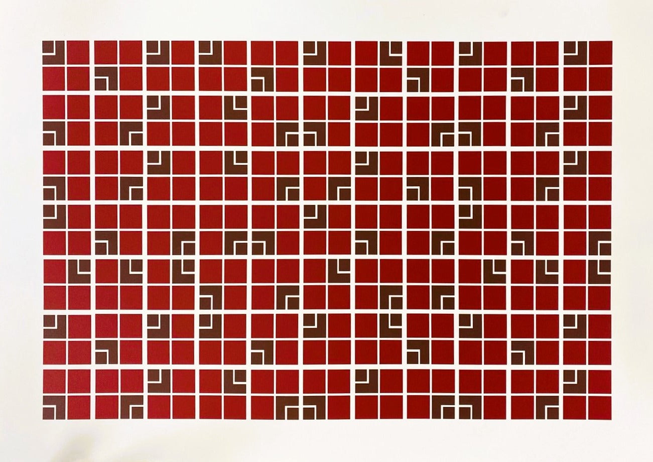 Quadro Athos Bulcão Gravura Escola Francesa 53x73cm