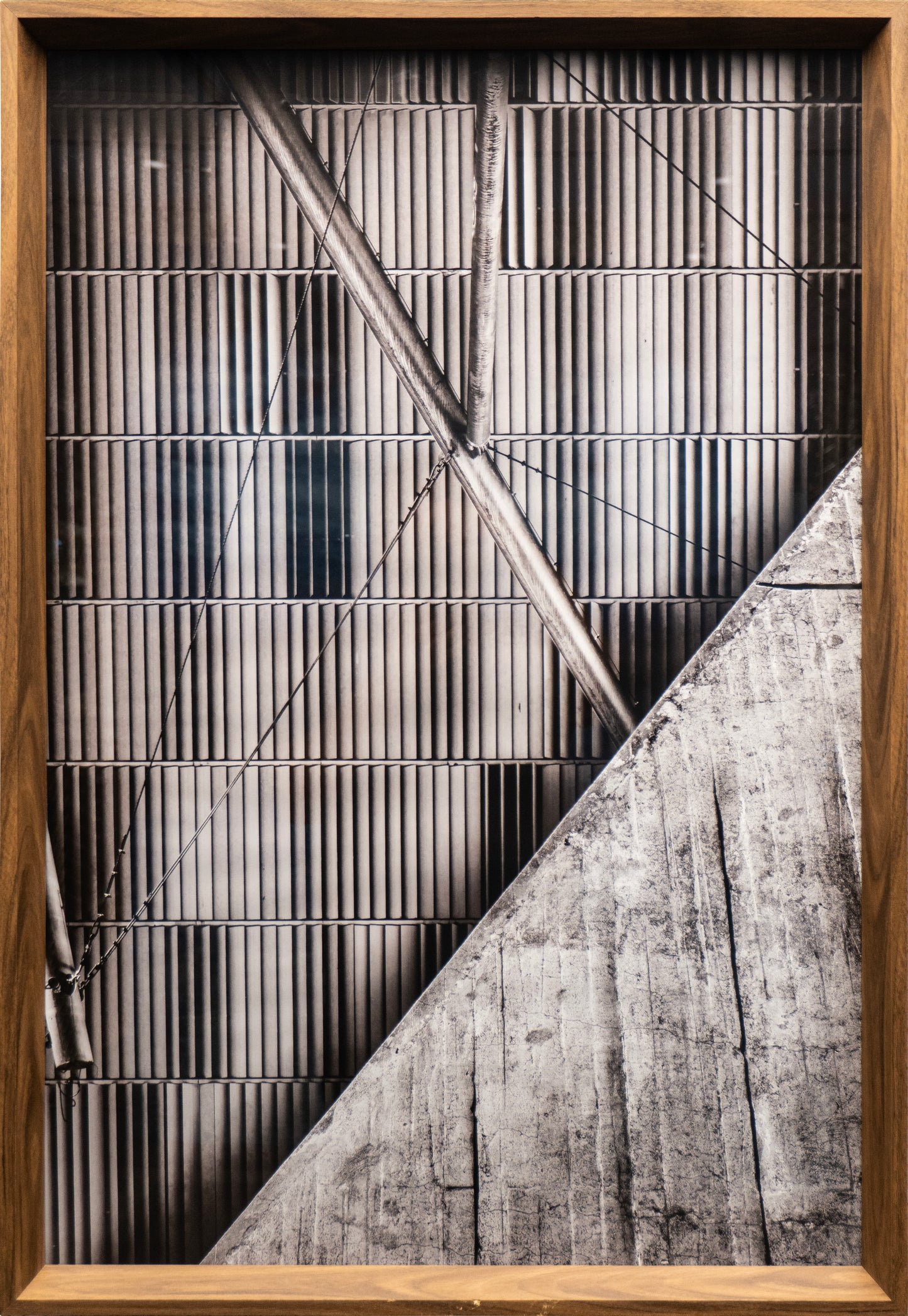Quadro Personalizado - Impressão em Fine Art - Preto e Branco 61x103