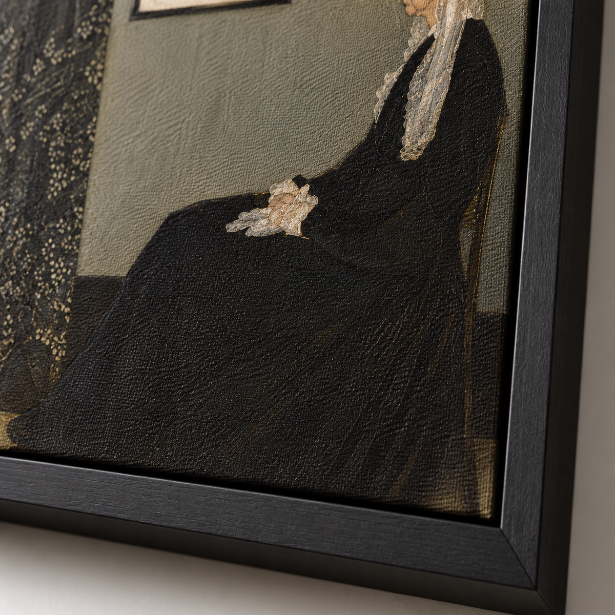 Quadro Arte Clássica Mulher Sentada