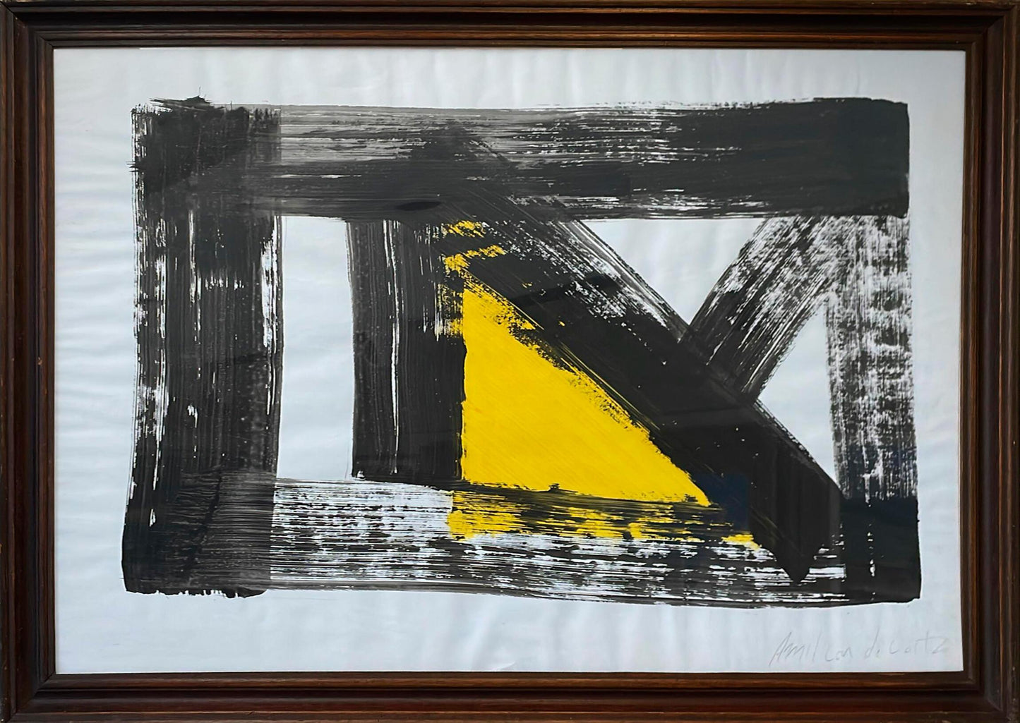 Quadro - Amilcar de Castro (51,5 cm x 71,5 cm)