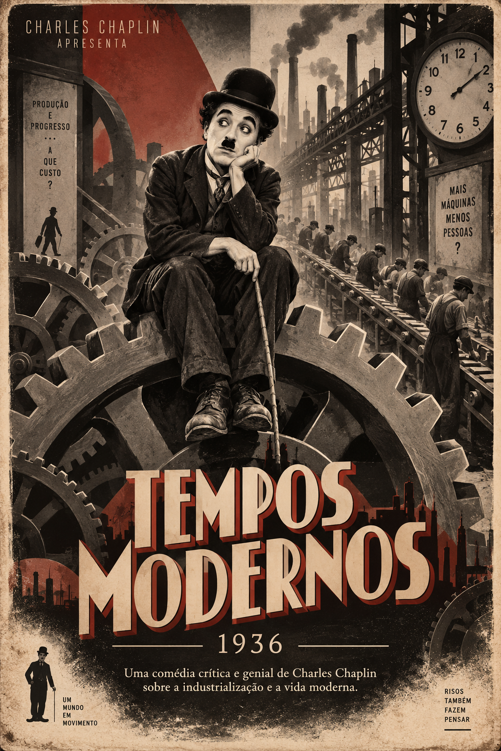 Quadro Tempos Modernos 1936