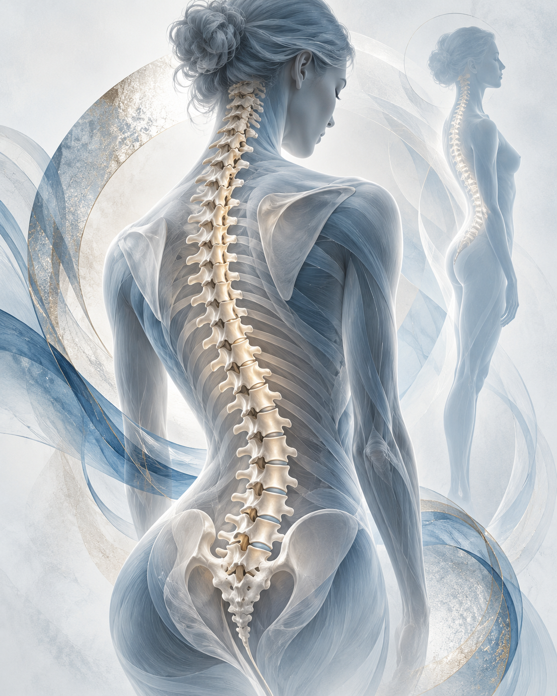 Quadro Anatomia da Coluna Vertebral