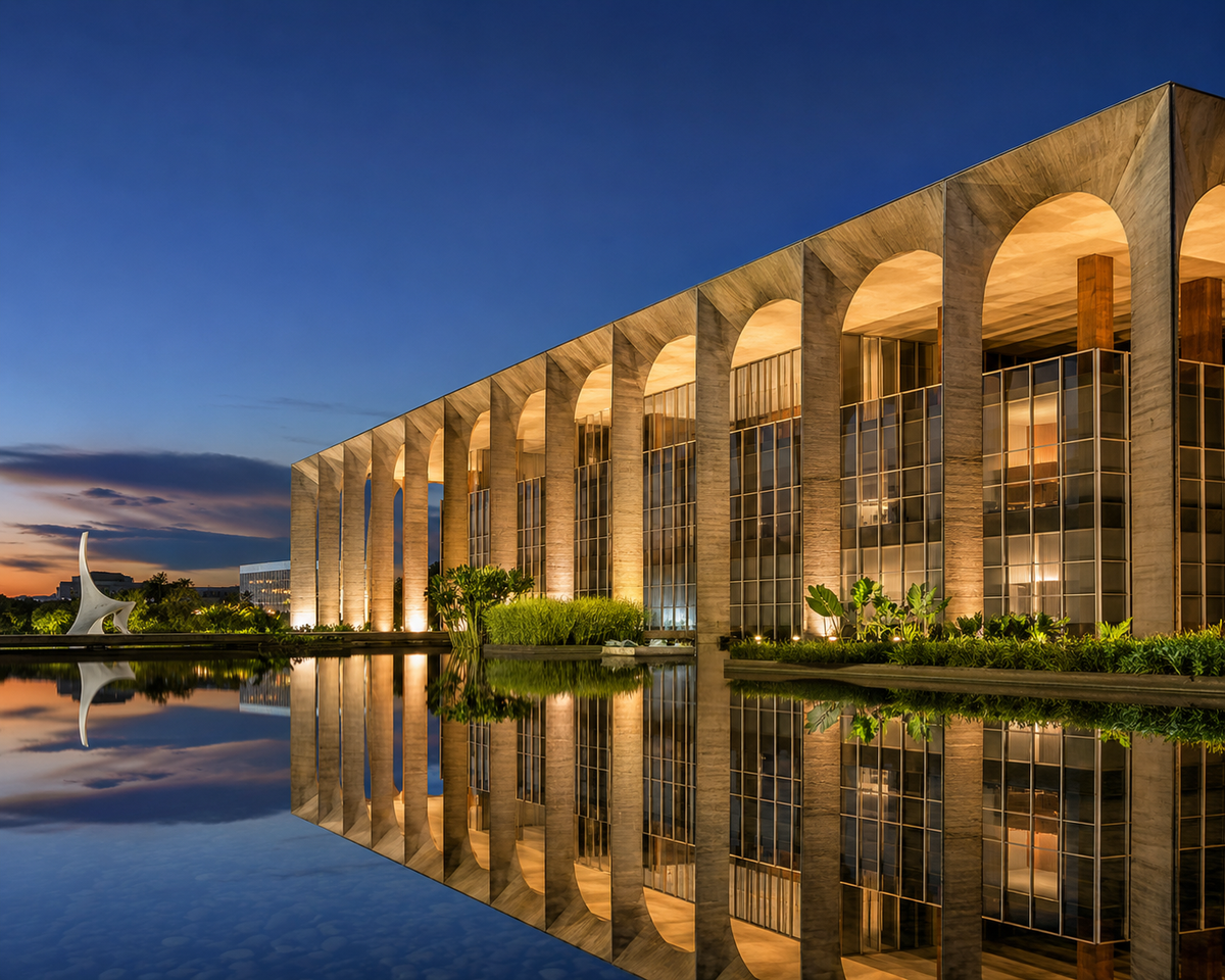 Quadro Palácio Itamaraty Brasília