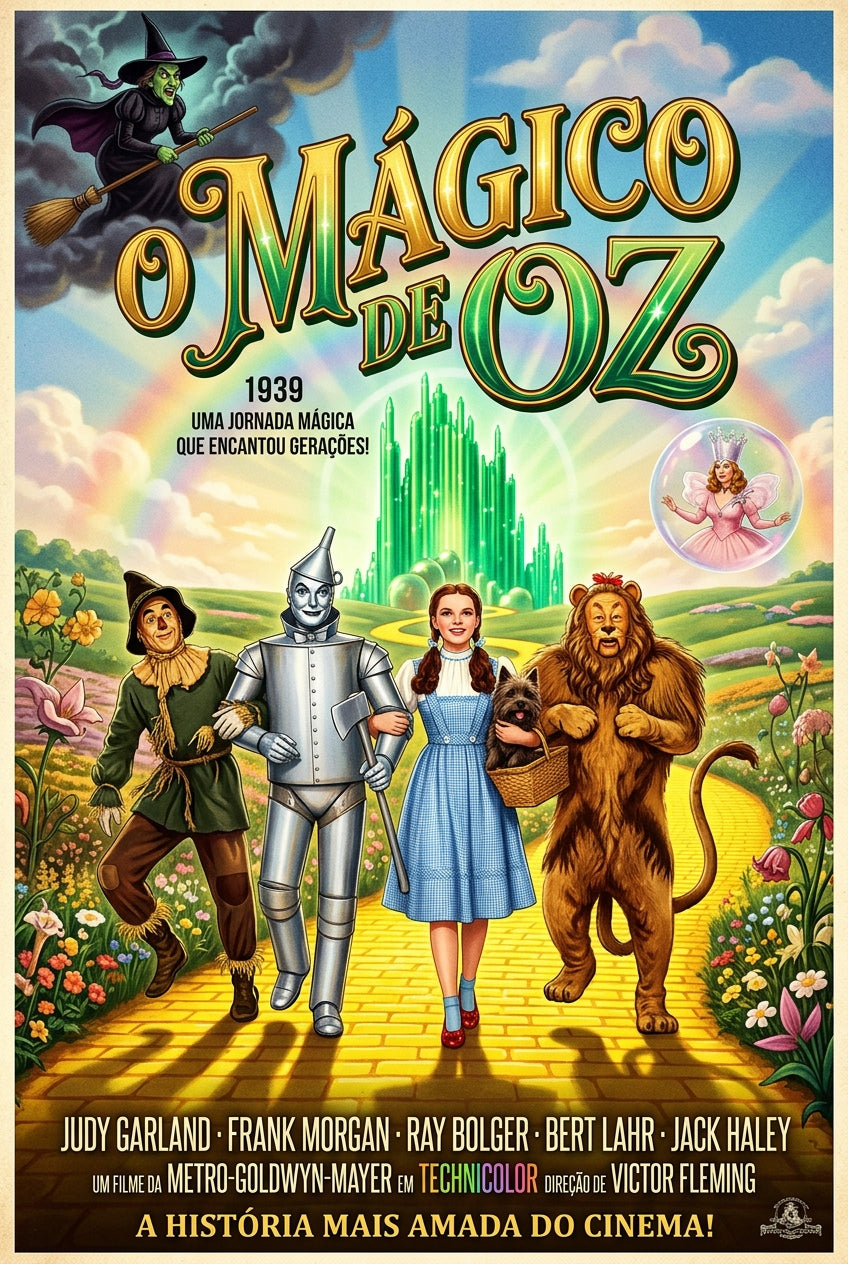 Quadro O Mágico de Oz