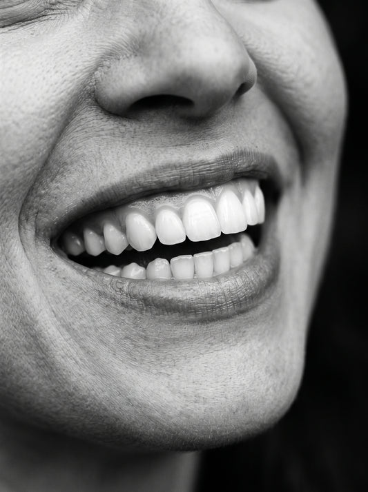 Quadro Fotografia Sorriso em Close