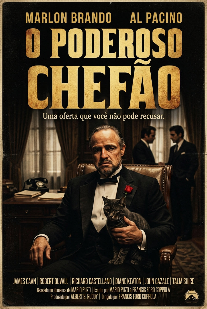 Quadro O Poderoso Chefão