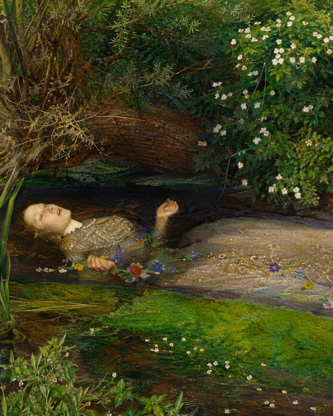 Quadro Ofélia de John Everett Millais
