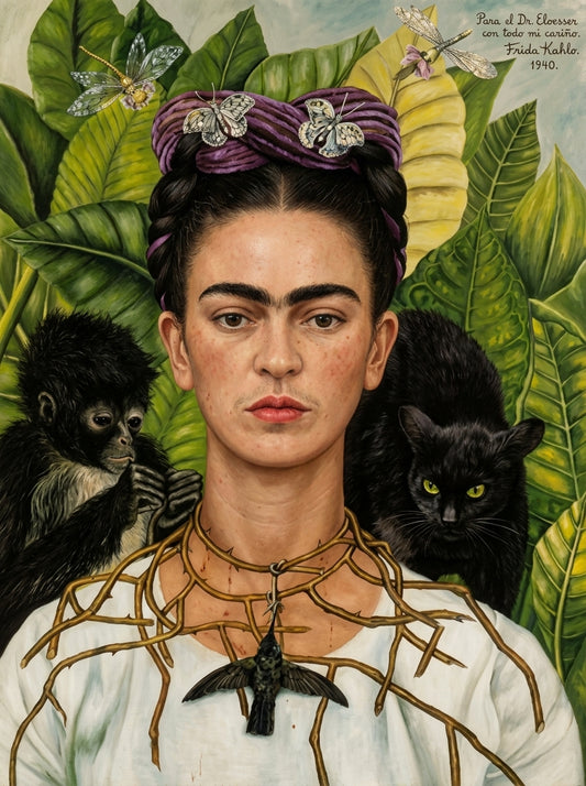 Quadro Autorretrato Frida Kahlo