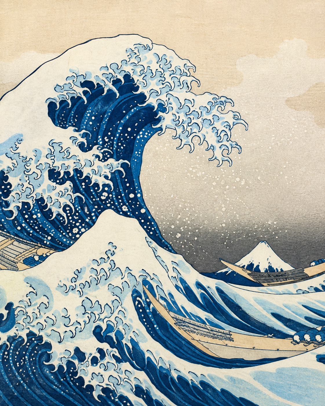 Quadro A Grande Onda de Kanagawa