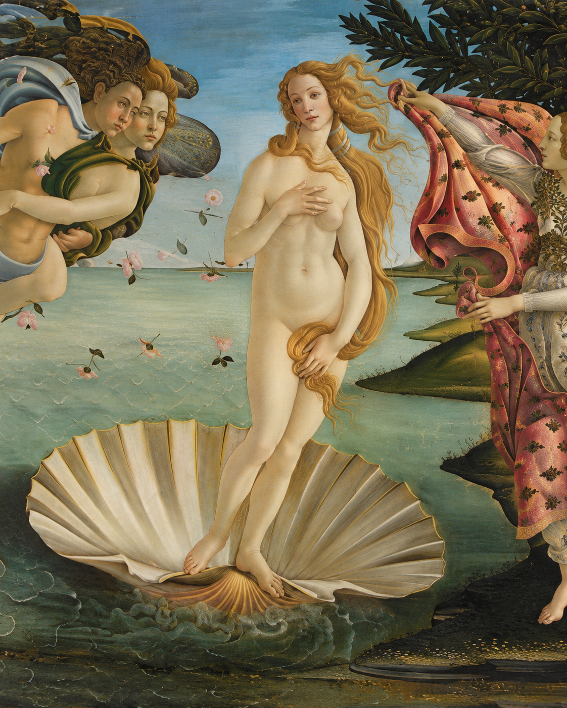 Quadro O Nascimento de Vênus de Botticelli