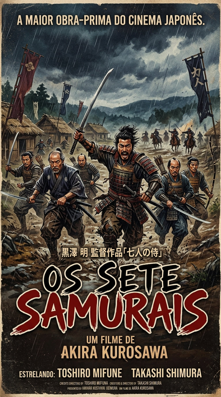 Quadro Os Sete Samurais