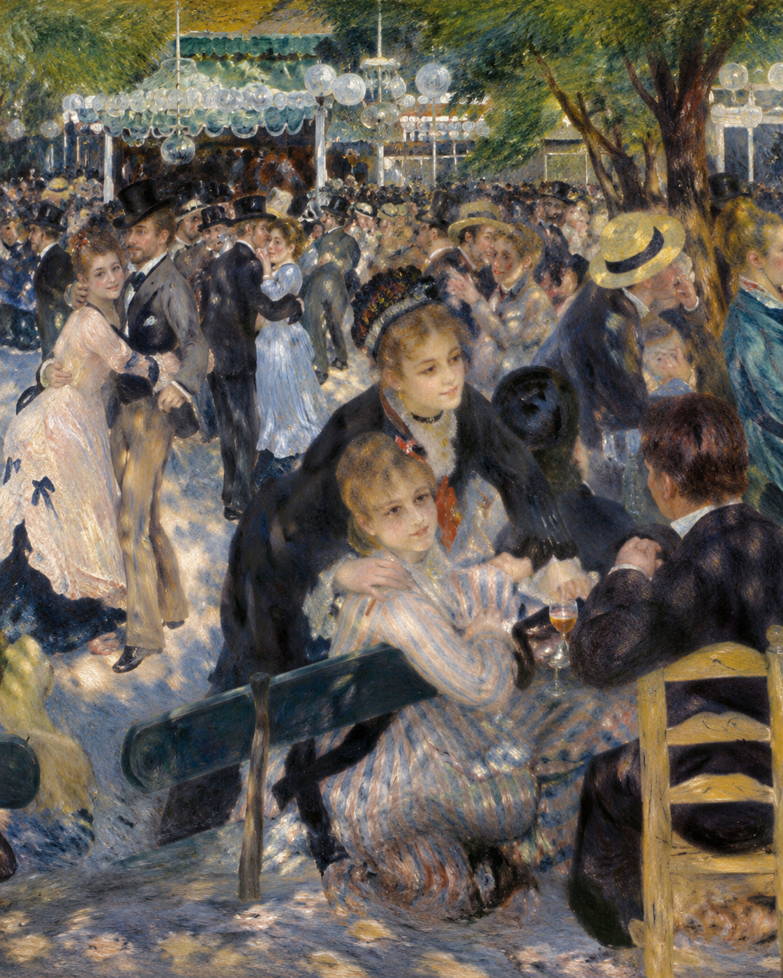 Quadro Baile no Moulin de la Galette