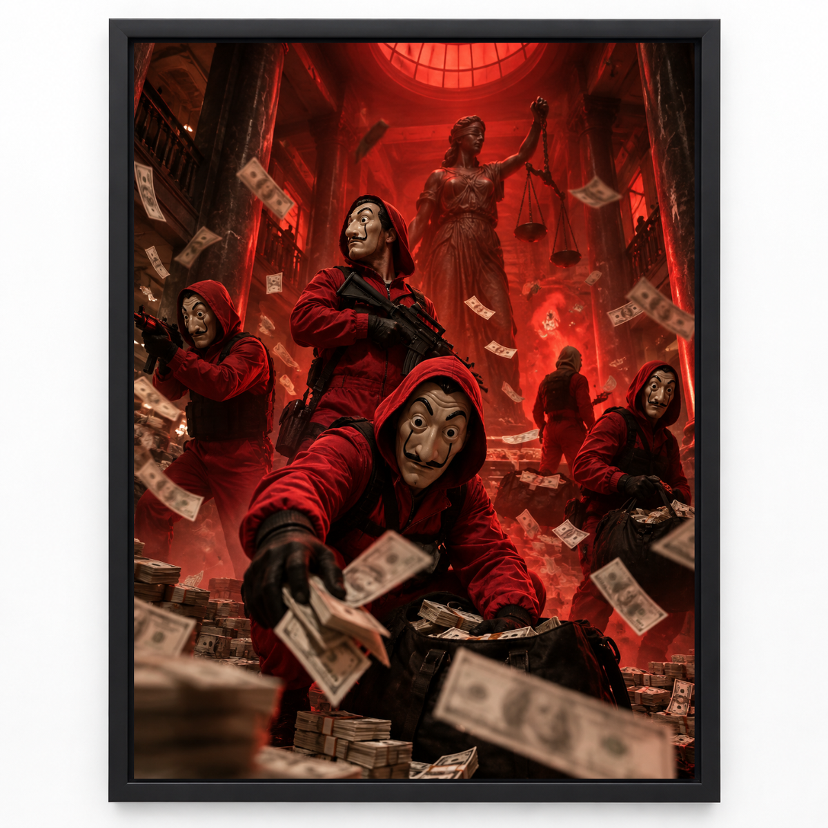 Quadro La Casa de Papel