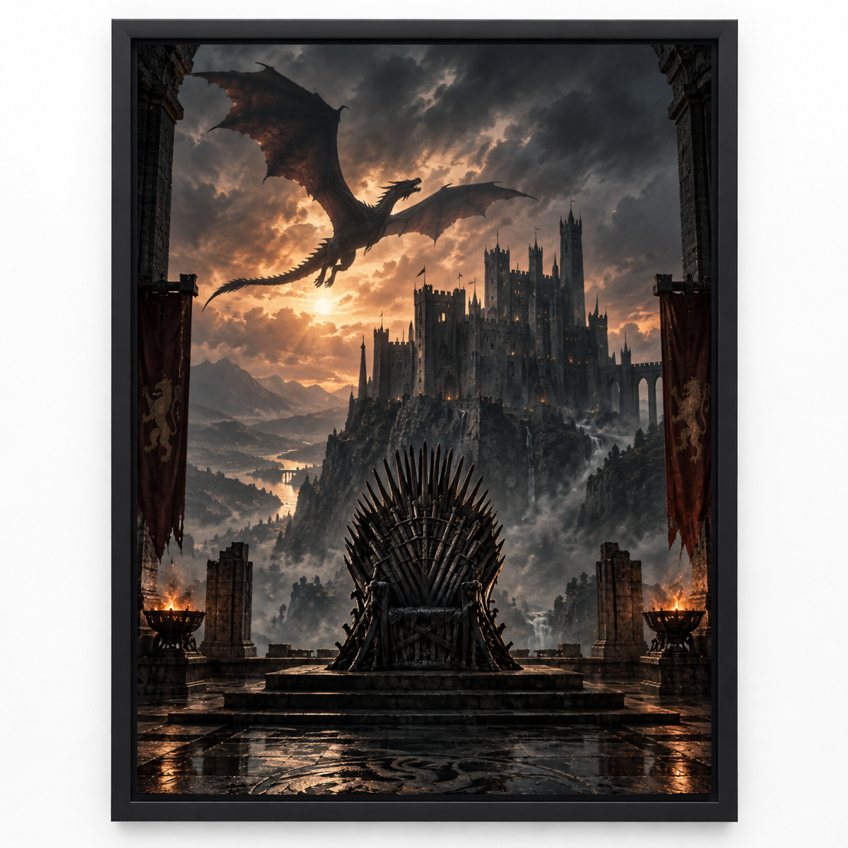 Quadro Decorativo Game of Thrones