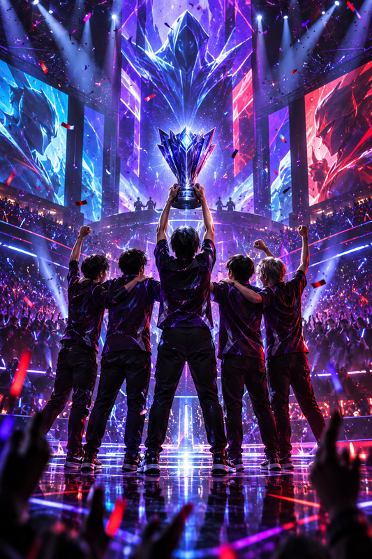 Quadro Gamer Campeões de eSports
