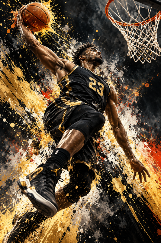Quadro Basquete Camisa 23