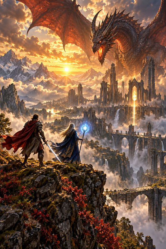 Quadro Fantasia Épica