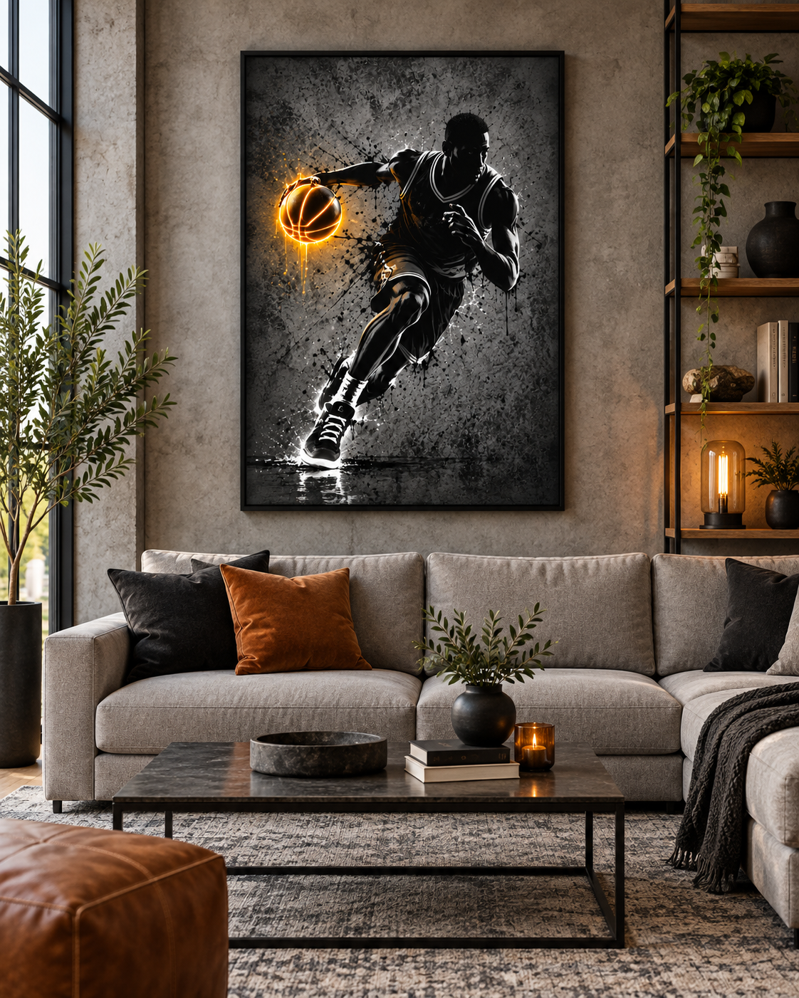 Quadro Basquete Street Action