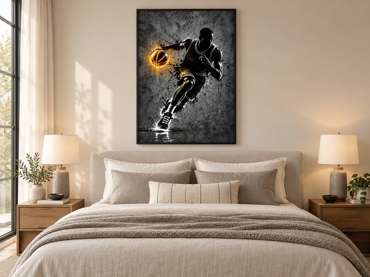 Quadro Basquete Street Action