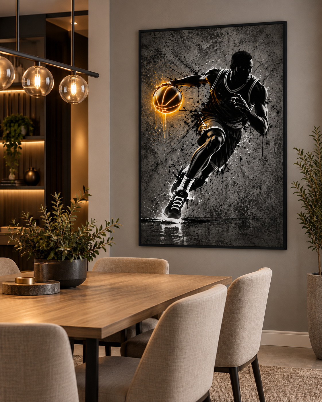 Quadro Basquete Street Action