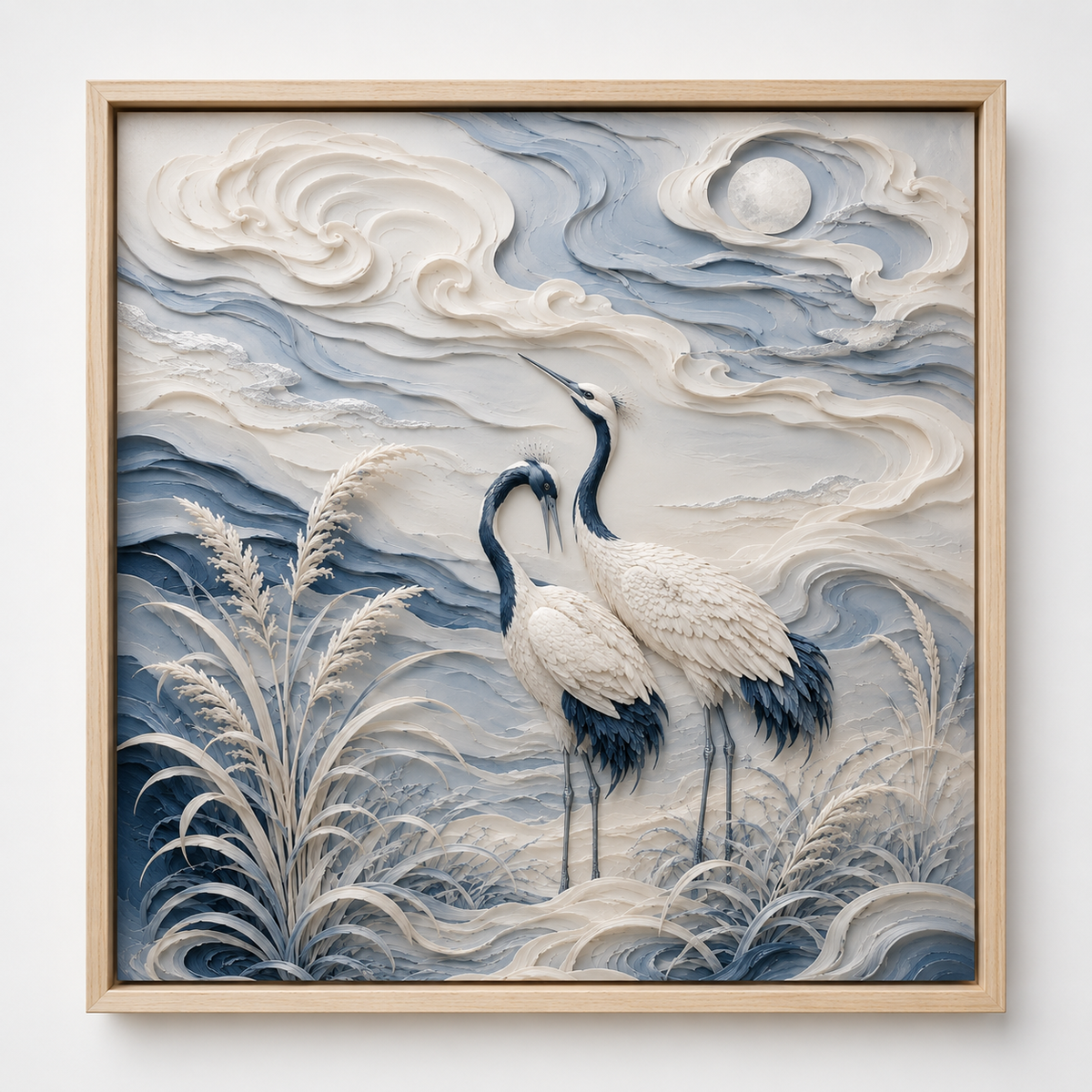 Quadro Garças ao Luar