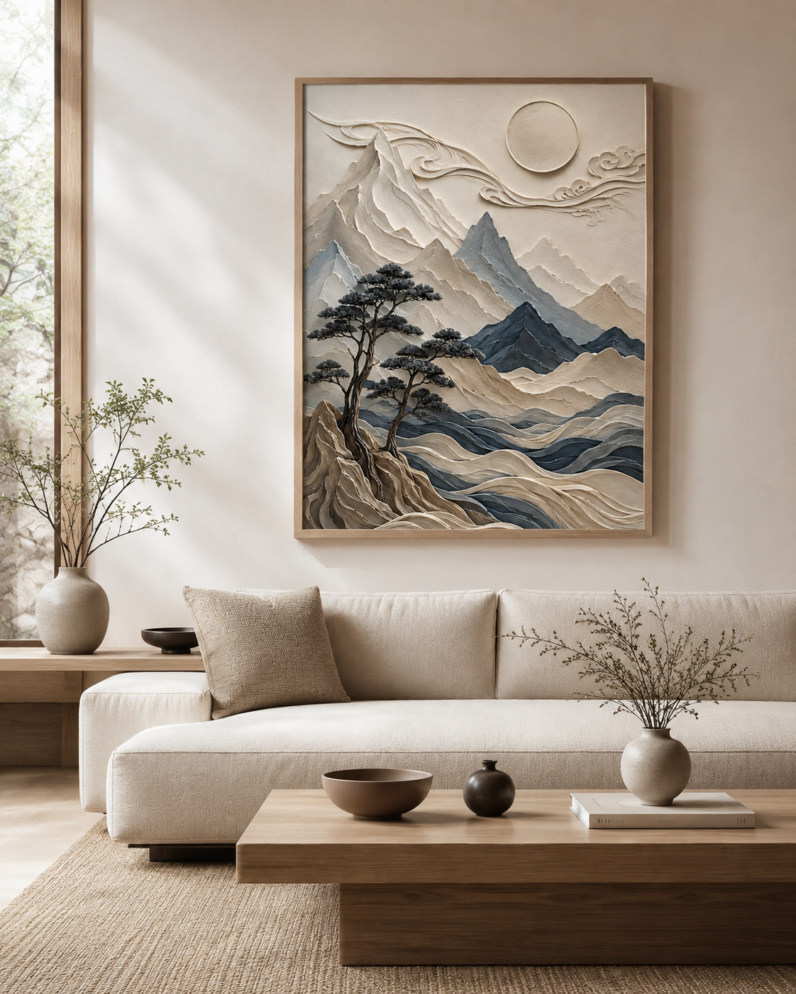 Quadro Silêncio das Montanhas