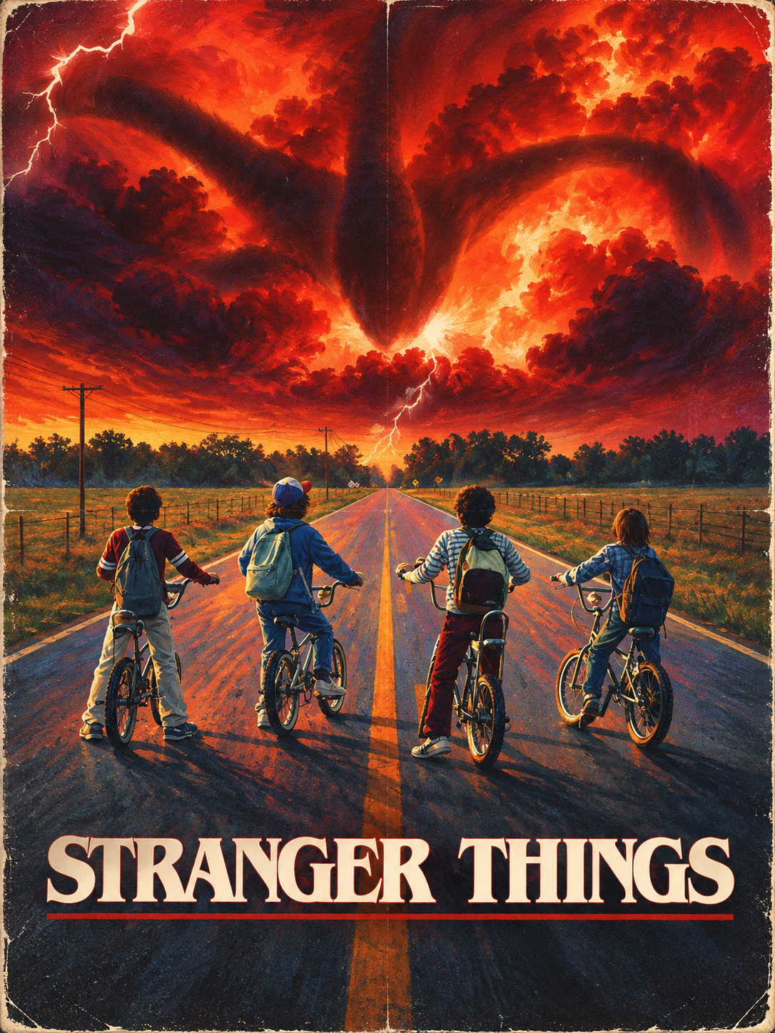 Quadro Stranger Things