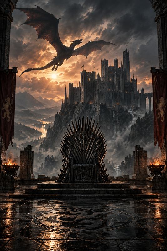 Quadro Decorativo Game of Thrones