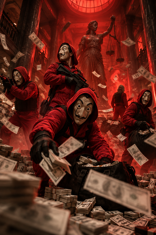 Quadro La Casa de Papel