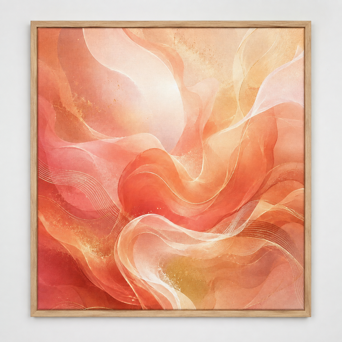 Quadro Fluxo Coral