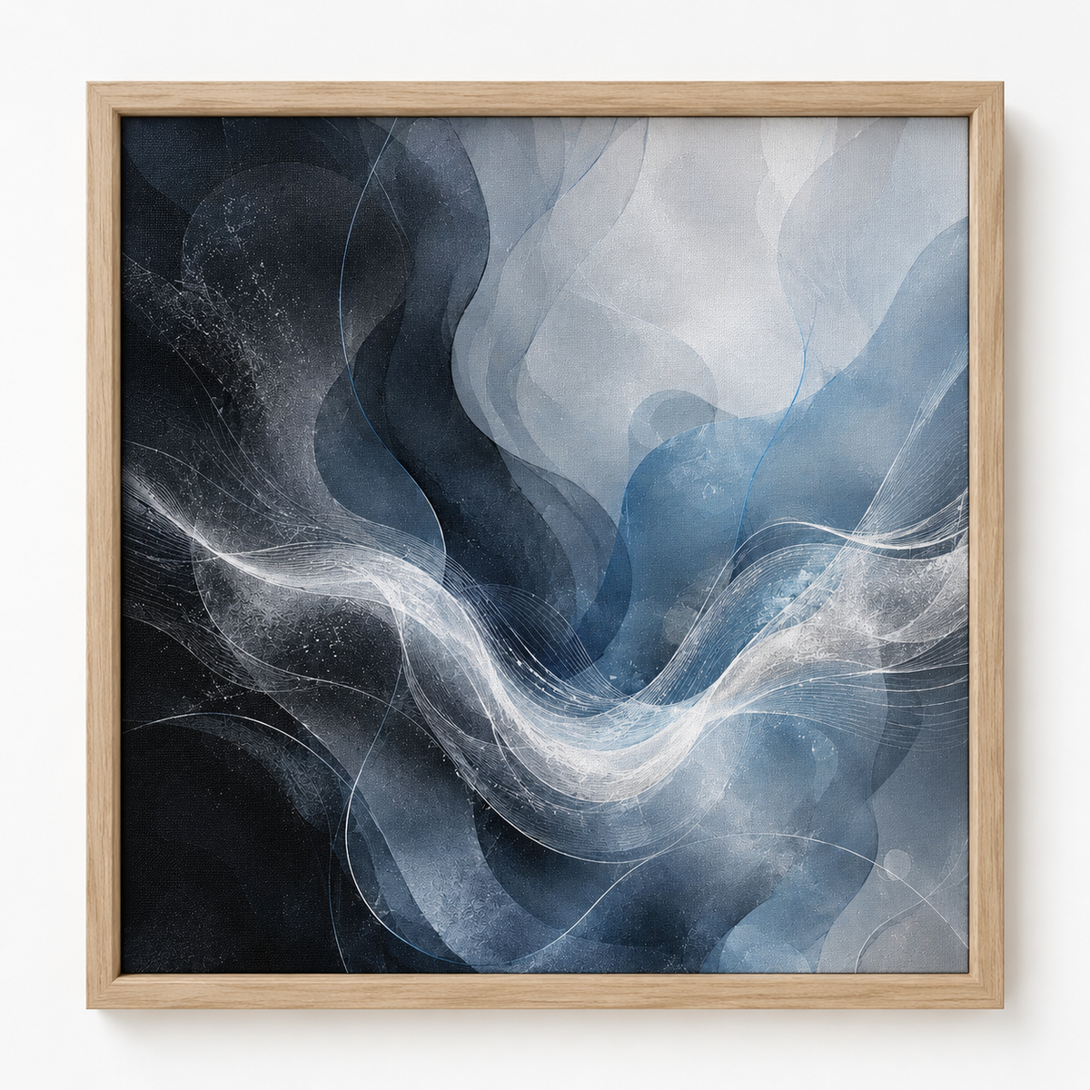 Quadro Fluxo Azul