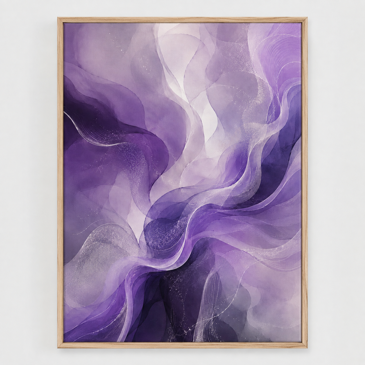 Quadro Ondas de Ametista