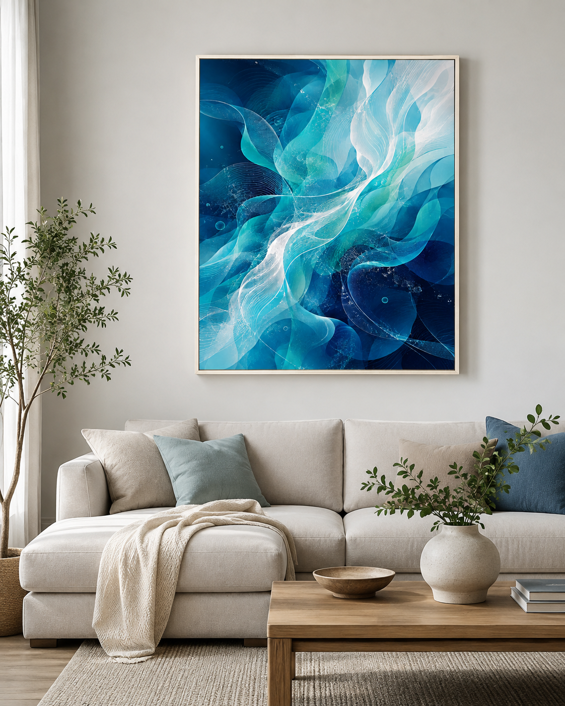Quadro Maré de Luz
