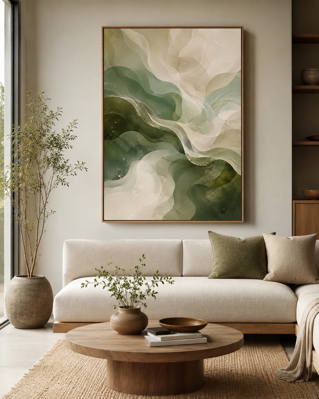 Quadro Fluxo de Sálvia