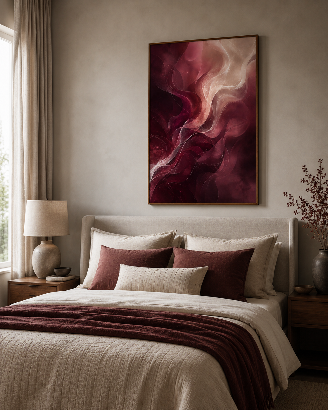 Quadro Fluxo Rubi