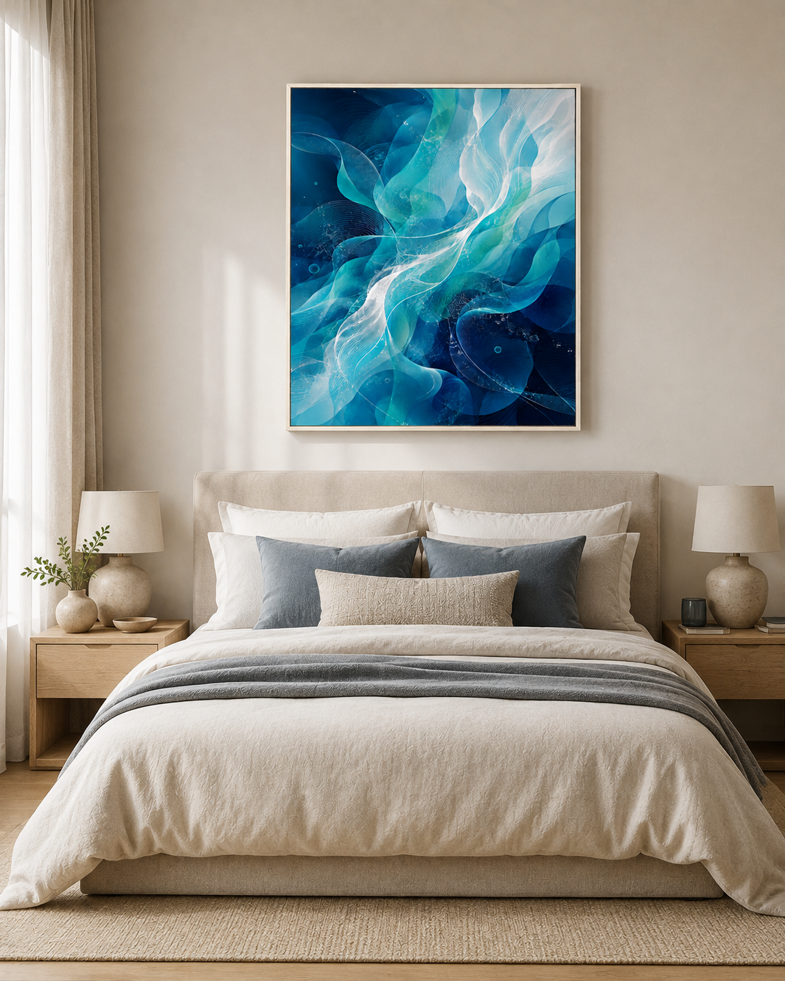 Quadro Maré de Luz