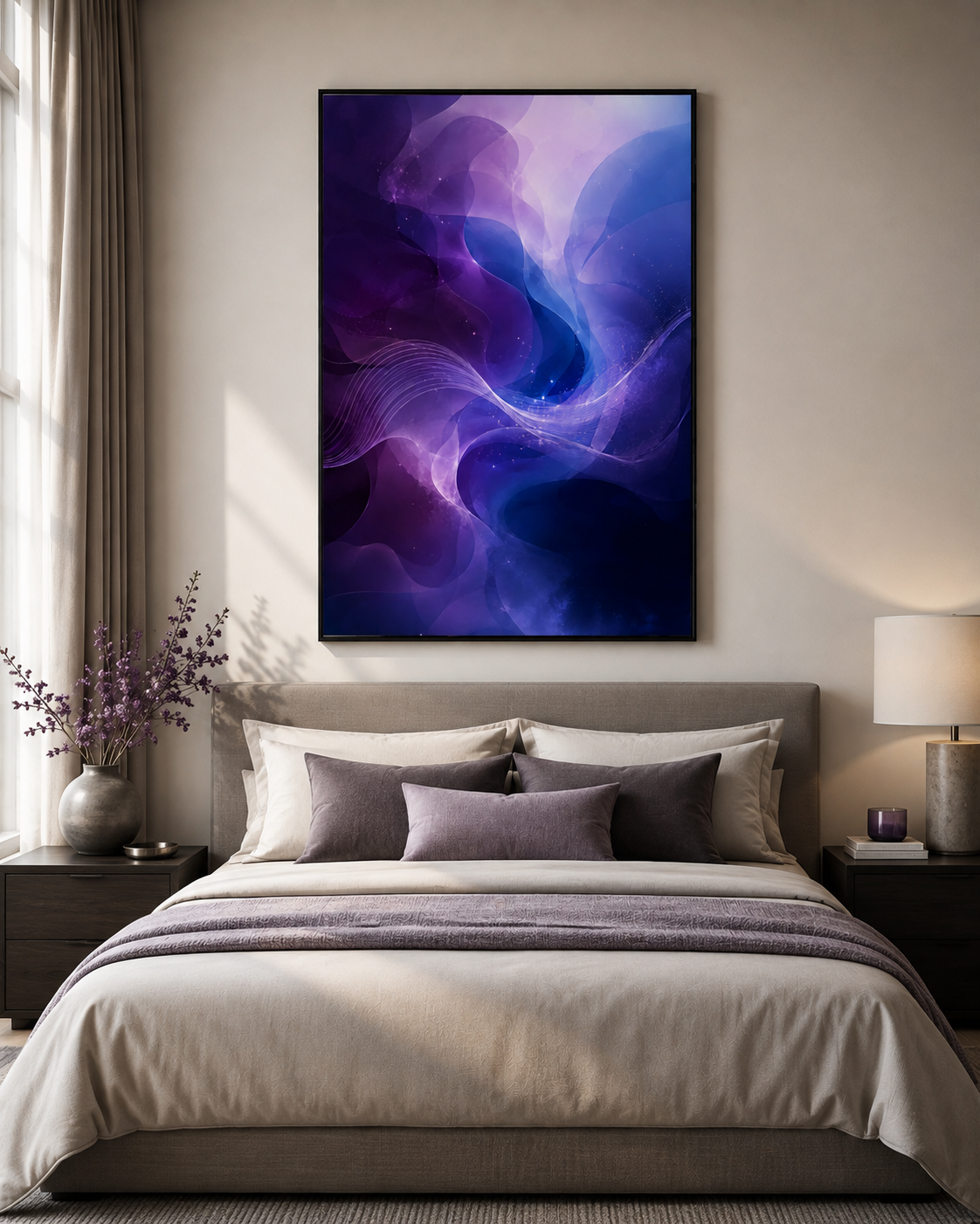 Quadro Fluxo Violeta