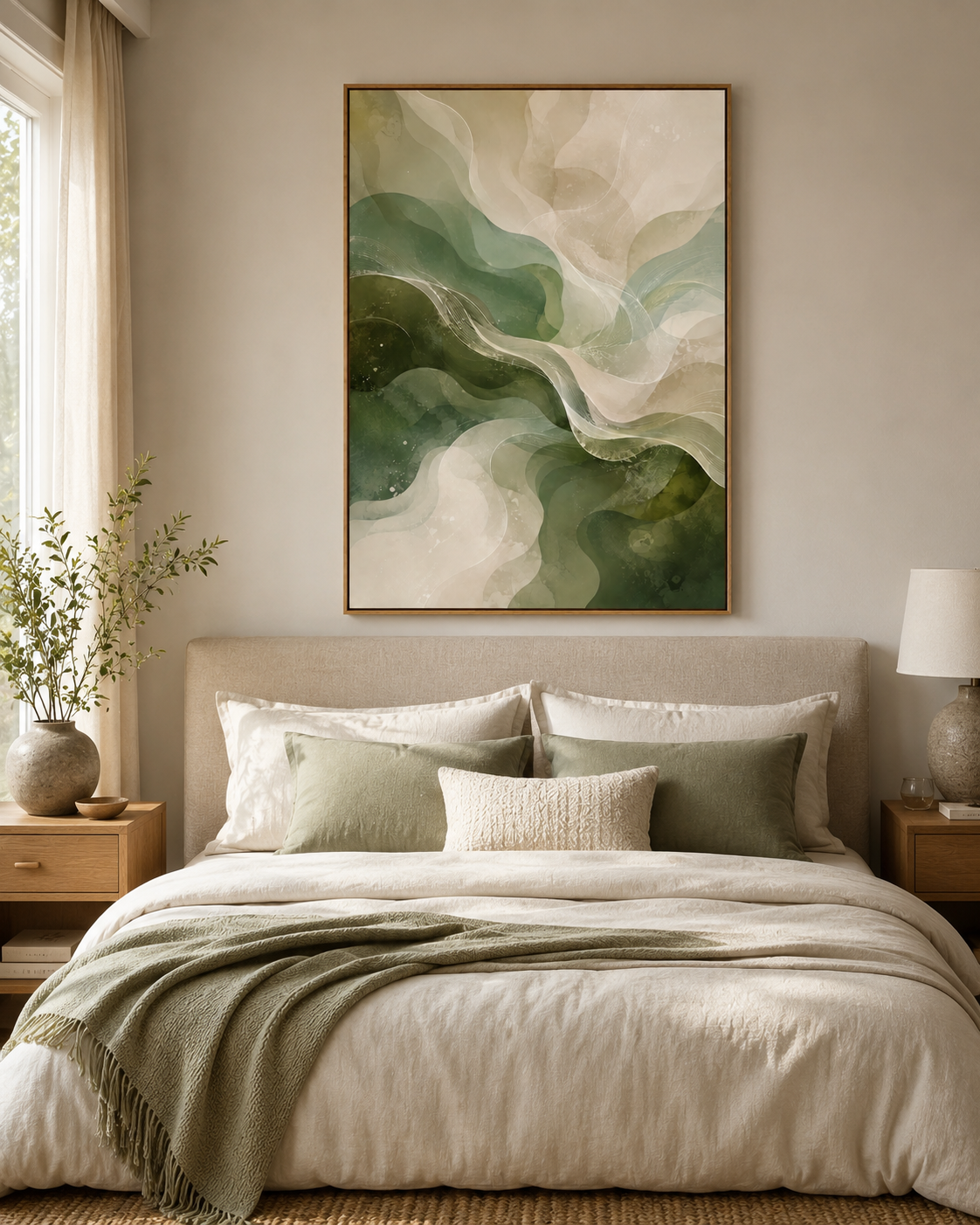 Quadro Fluxo de Sálvia