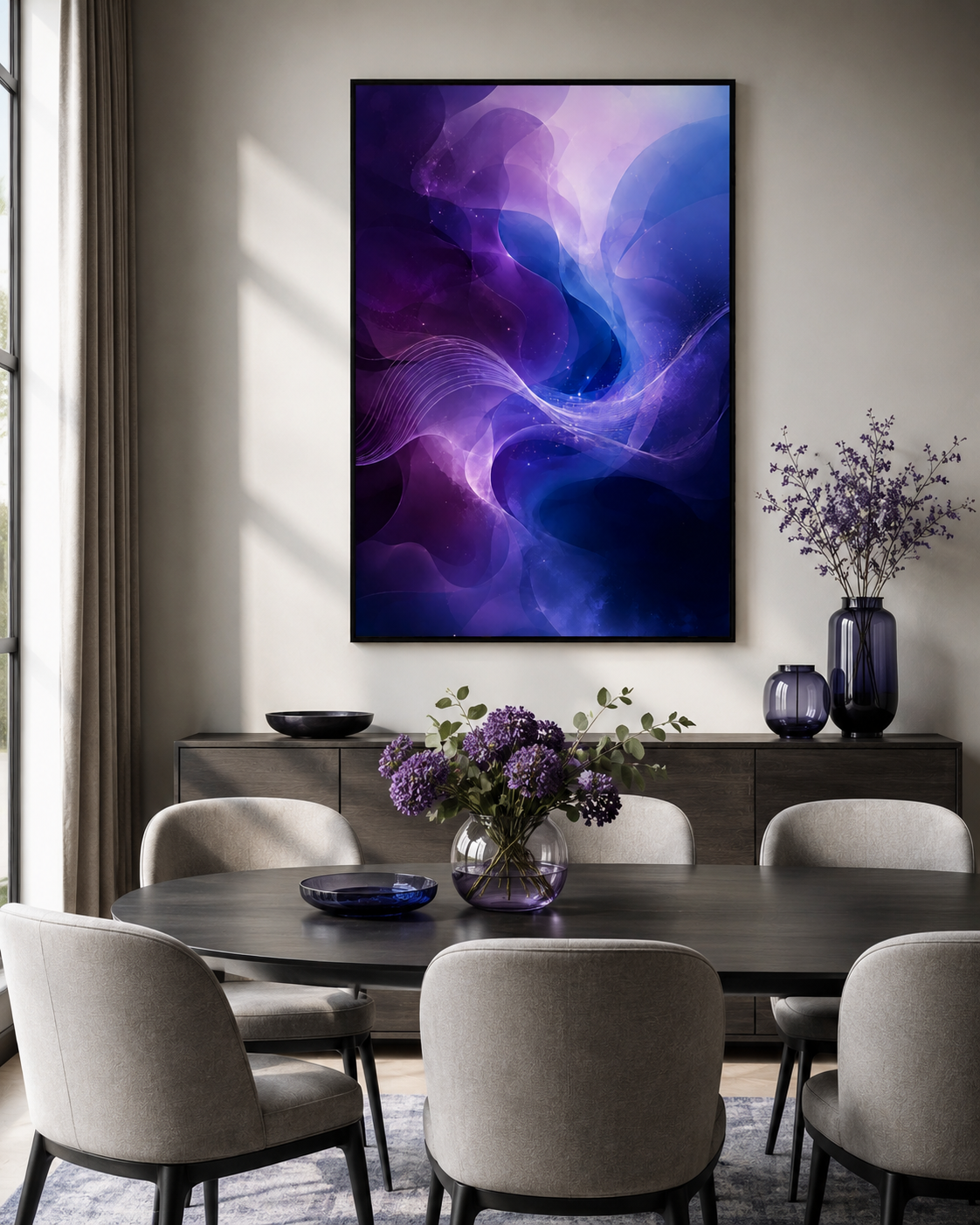 Quadro Fluxo Violeta