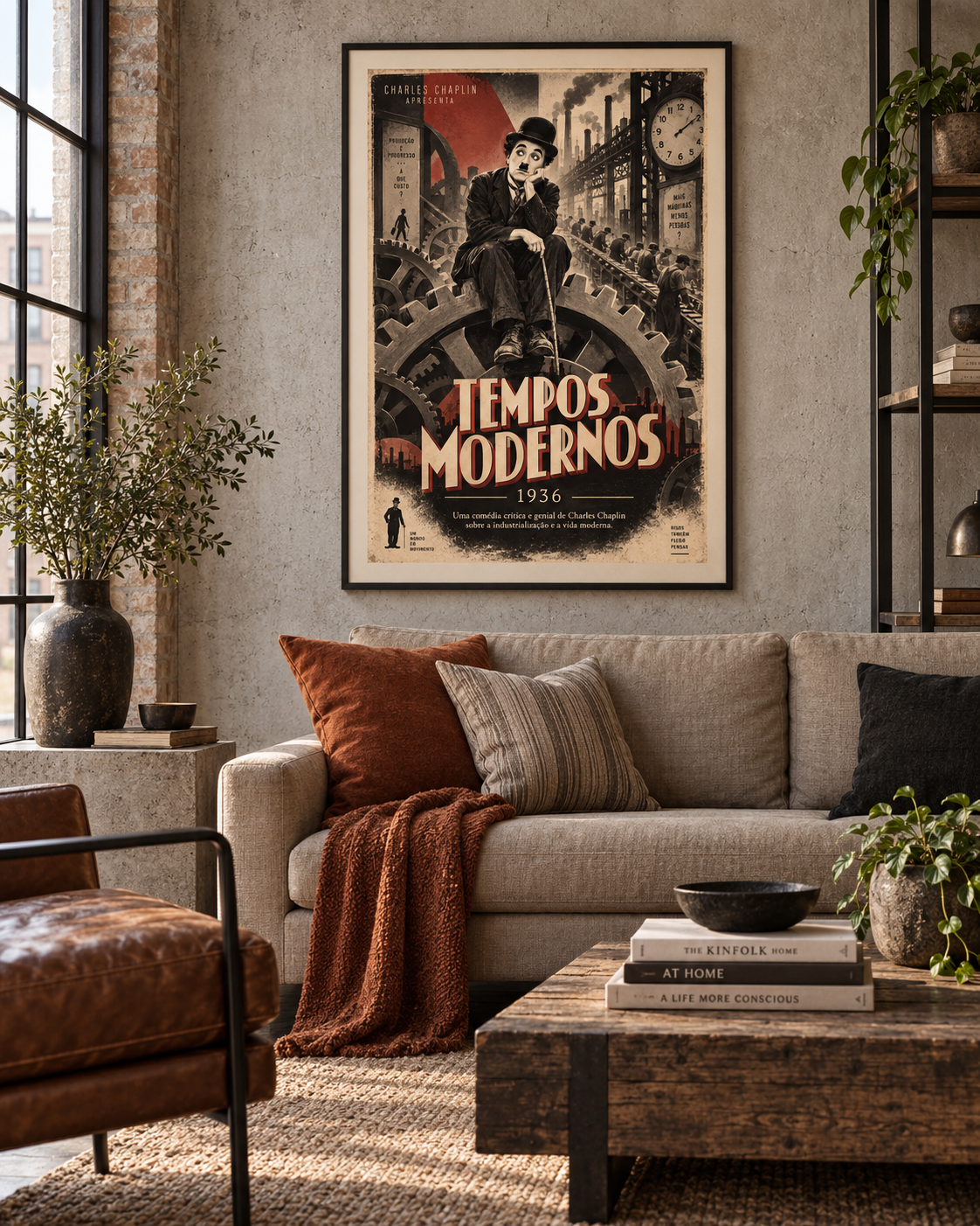 Quadro Tempos Modernos 1936