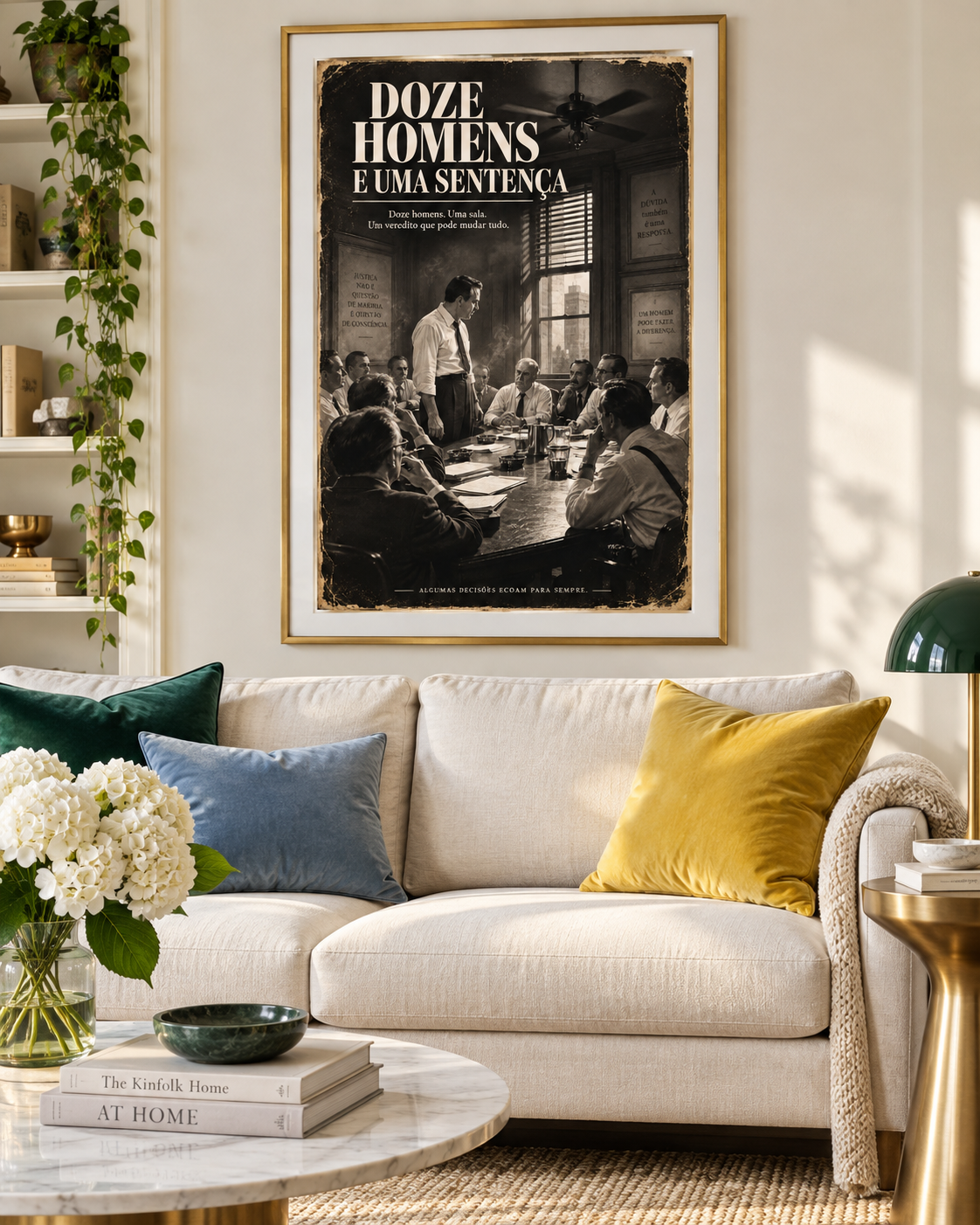 Quadro Doze Homens e uma Sentença