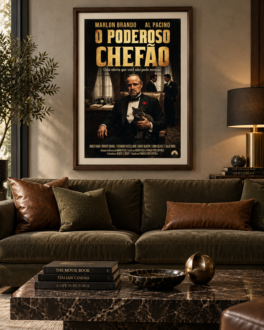 Quadro O Poderoso Chefão